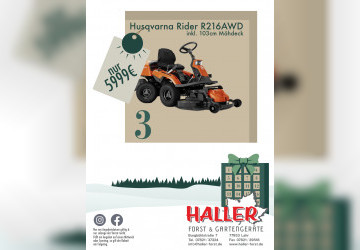 Türchen 3. Husqvarna Rider R216AWD