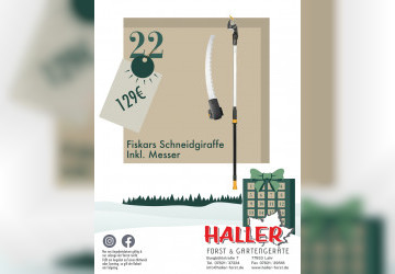 Türchen 22. Fiskars Schneidgiraffe