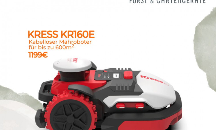Kress KR160E Mähroboter – 1199 €